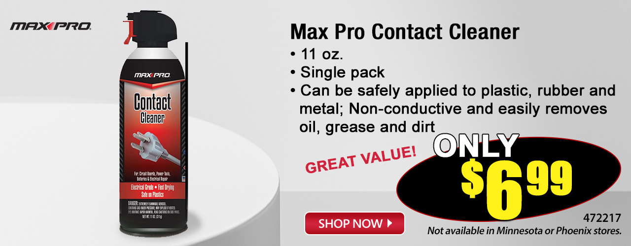 Max Pro Contact Cleaner - Shop Now