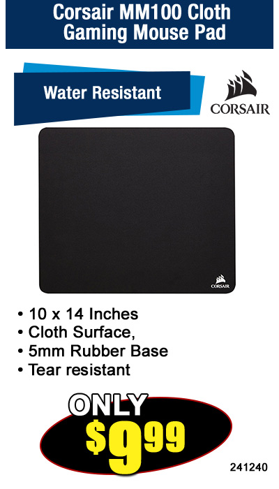 Corsair MM100 Cloth Gaming Mouse Pad