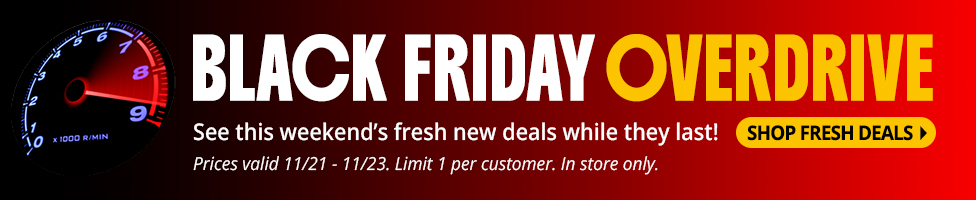 BLACK FRIDAY OVERDRIVE - Shop Fresh Deals