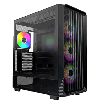 Montech X5 Tempered Glass ATX Mid-Tower Computer Case