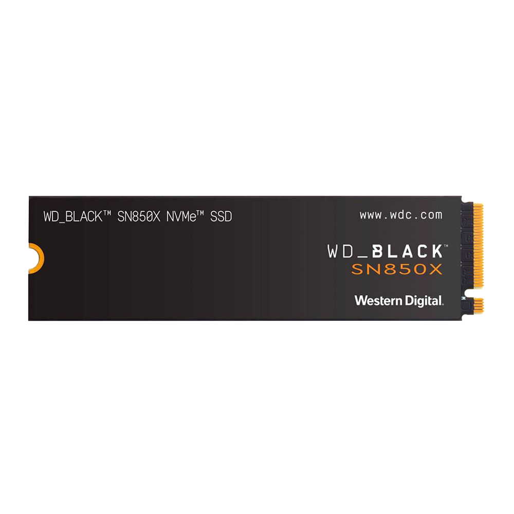 WD BLACK SN850X 2TB 112-Layer BiCS5 TLC NAND PCIe Gen 4 x4 NVMe M.2 Internal SSD