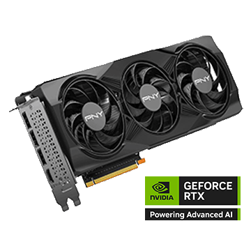 PNY NVIDIA GeForce RTX 5070 Overclocked Triple Fan 12GB GDDR7