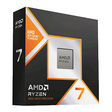 AMD Ryzen 7 9800X3D AM5 4.70GHz