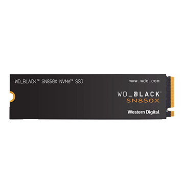 WD Black SN850X 4TB 112L BiCS5 TLC NAND Flash PCIe Gen 4 x4 NVMe M.2 Internal SSD