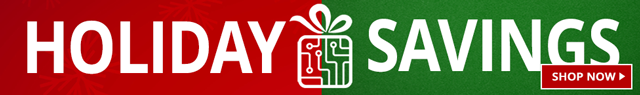 Holiday Savings - Shop Now