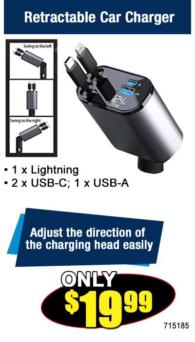 Retractable Car Charger