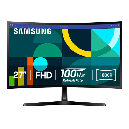 Samsung S3 (S36GD) LS27D368GANXZA 27" Full HD (1920 x 1080) 100Hz Curved Screen Monitor