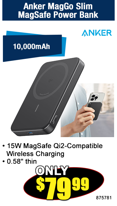 Anker MagGo SlimMagSafe Power Bank