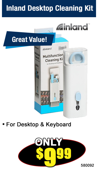 Inland Desktop Cleaning Kit