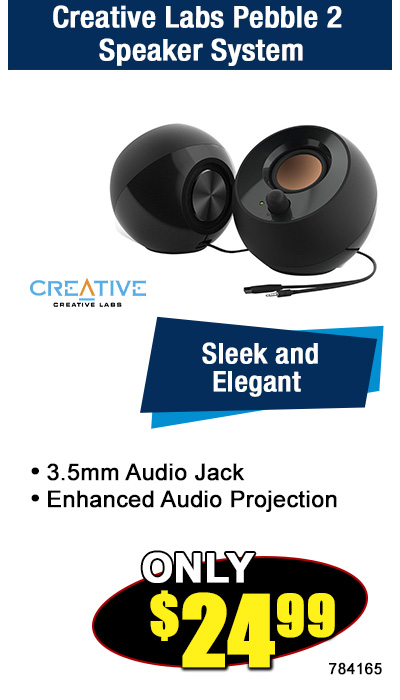 Creative Labs Pebble 2 Speaker System