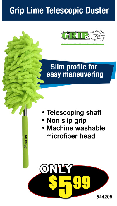 Grip Lime Telescopic Duster