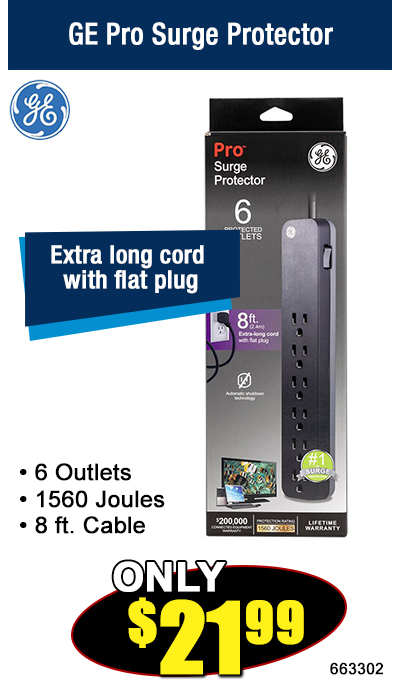 GE Pro Surge Protector