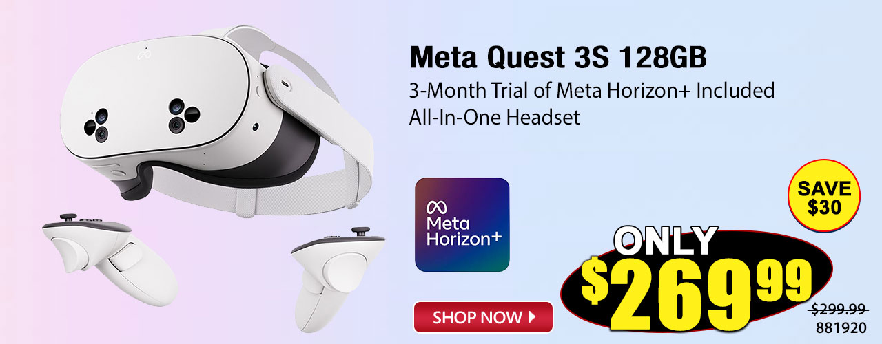 Meta Quest 3S 128GB - Shop Now
