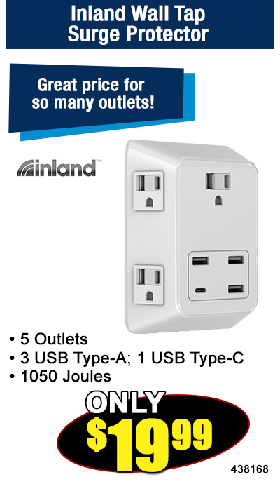 Inland Wall Tap Surge Protector