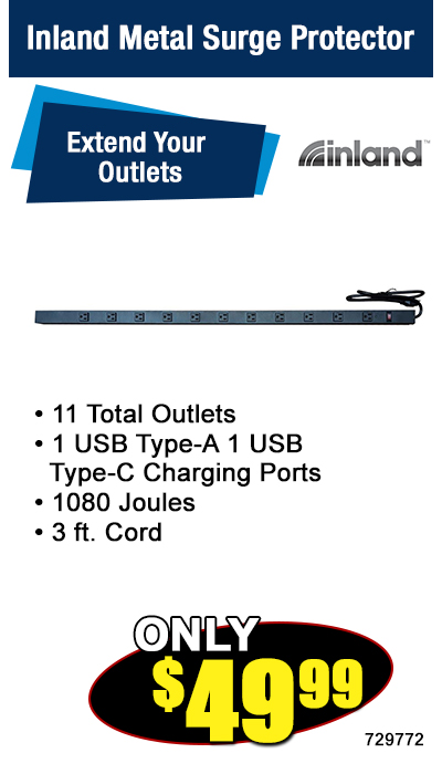 Inland Metal Surge Protector