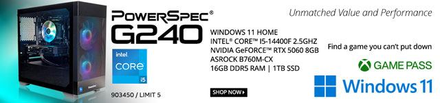 PowerSpec G240 - Shop Now