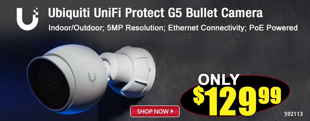 Ubiquiti UniFi Protect G5 Bullet Camera - Shop Now