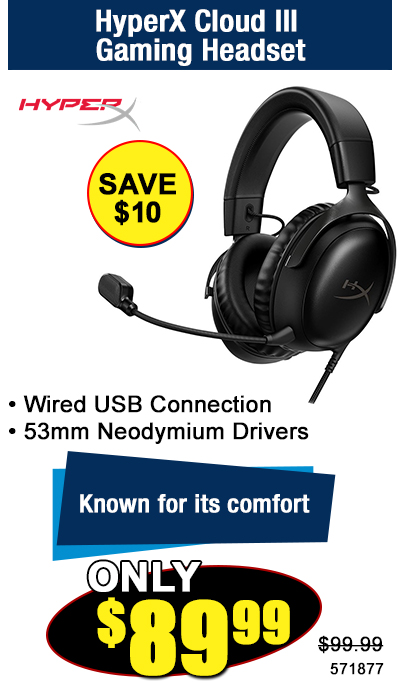 HyperX Cloud III Gaming Headset