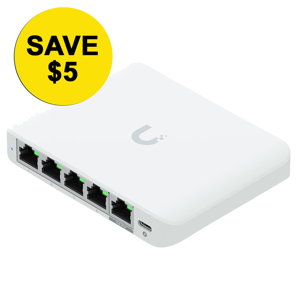 Ubiquiti UniFi Flex Mini 2.5G 5-Port Switch