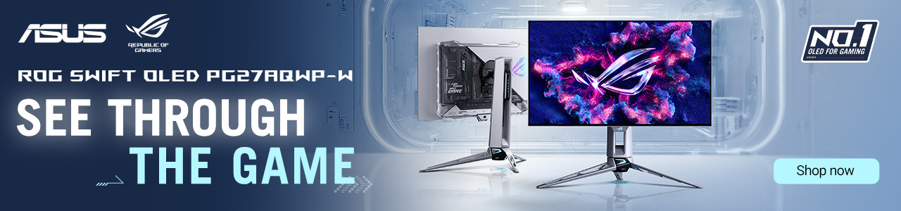ASUS ROG SWIFT OLED PG27AQWP-W - Shop Now