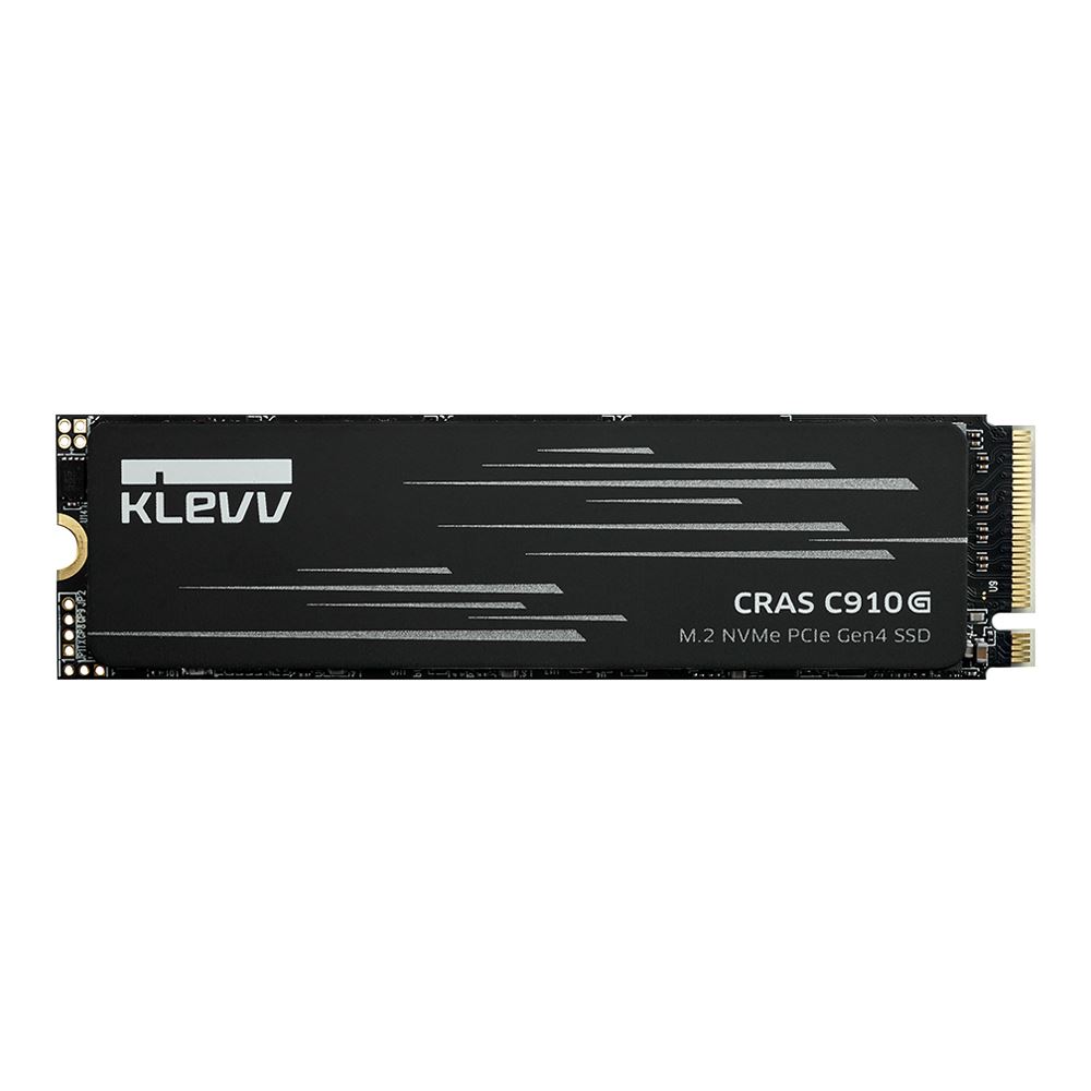 KLEVV CRAS C910G 1TB 3D TLC NAND Flash PCIe Gen 4 x4 NVMe M.2 Internal SSD