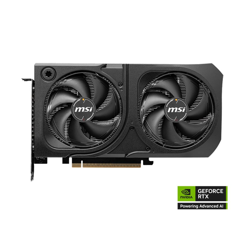 MSI NVIDIA GeForce RTX 5060 Ti Shadow 2X Overclocked Dual Fan 16GB GDDR7 PCIe 5.0 Graphics Card