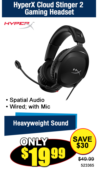 HyperX Cloud Stinger 2 Gaming Headset
