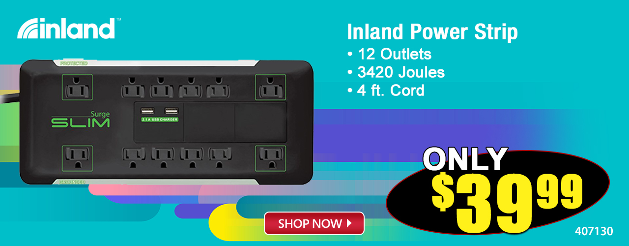 Inland Power Strip - Shop Now