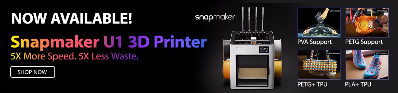 NOW AVAILABLE - Snapmaker U1 3D Printer - Shop Now