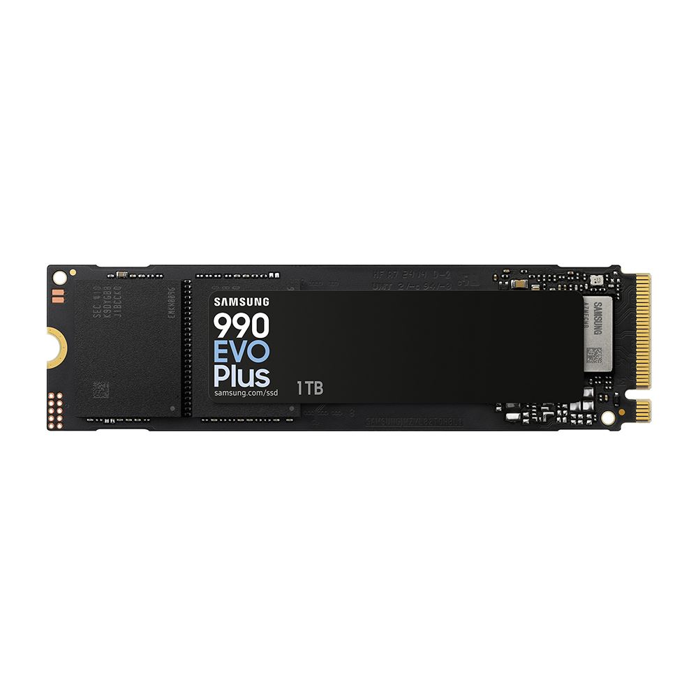 Samsung 990 EVO Plus 1TB Samsung V NAND TLC NAND PCIe Gen 4 x4 and PCIe Gen 5 x2 NVMe M.2 Internal SSD