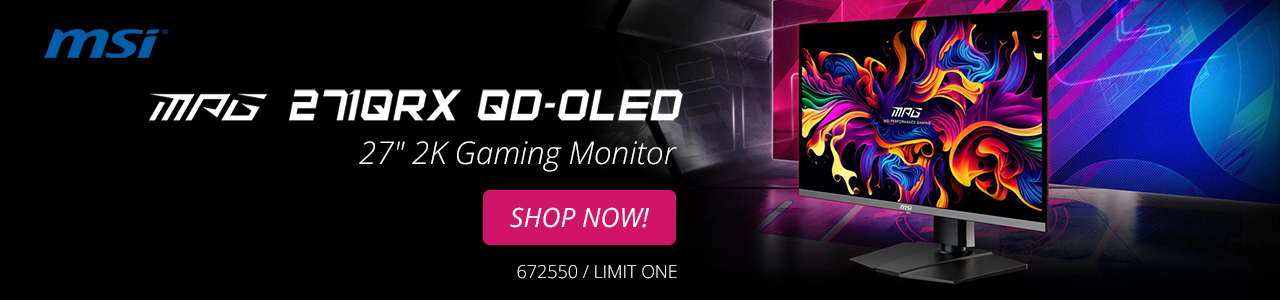 MSI MAG 275QF 27" Gaming Monitor - Shop Now