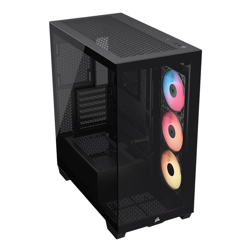 Corsair 3500X RS-R ARGB Tempered Glass ATX Mid-Tower Computer Case - Black