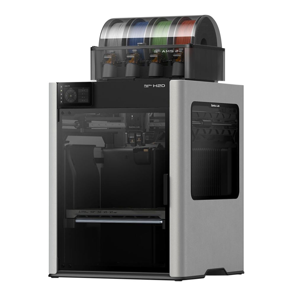 Bambu Lab H2D 3D Printer with AMS