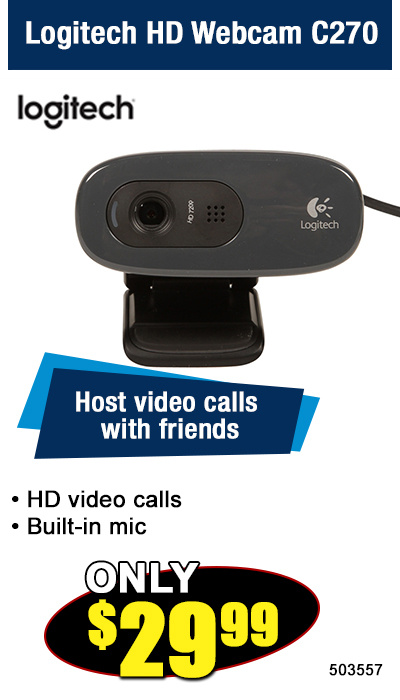 logitech HD Webcam C270