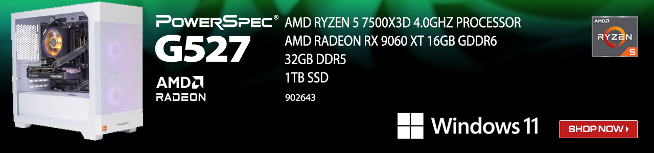 PowerSpec G527 Gaming PC - Shop Now