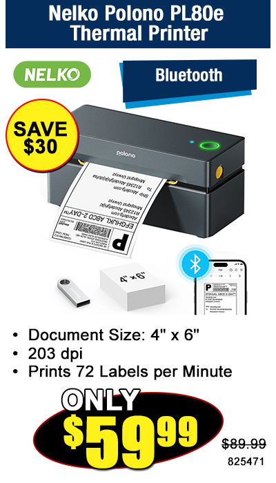 Nelko Polonao PL80e Thermal Printer