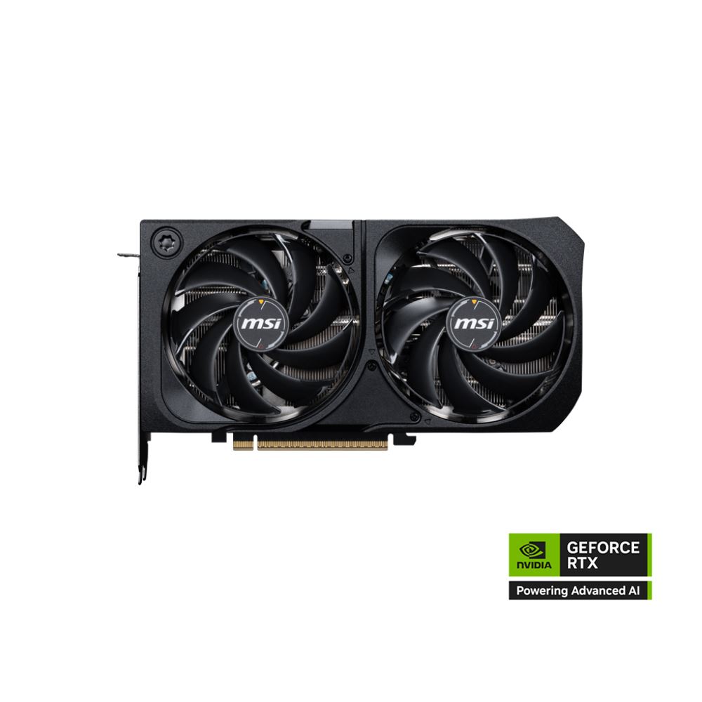 MSI NVIDIA GeForce RTX 5070 SHADOW 2X Overclocked Dual Fan 12GB GDDR7 PCIe 5.0 Graphics Card