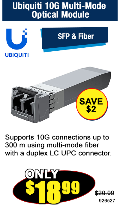 Ubiquiti 10G Multi-Mode Optical Module