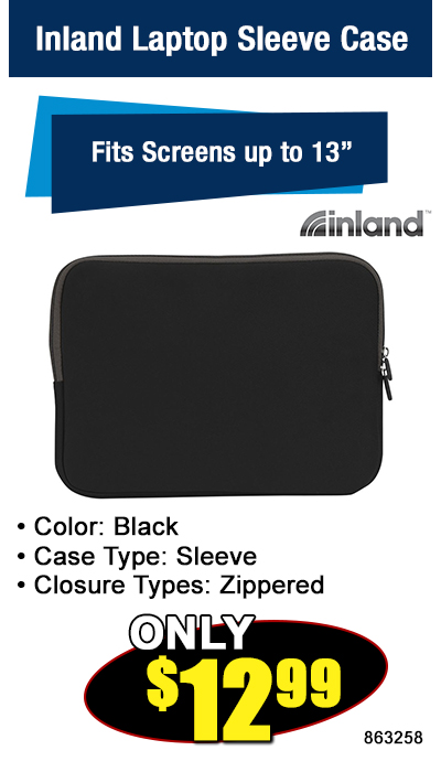 Inland Laptop Sleeve Case