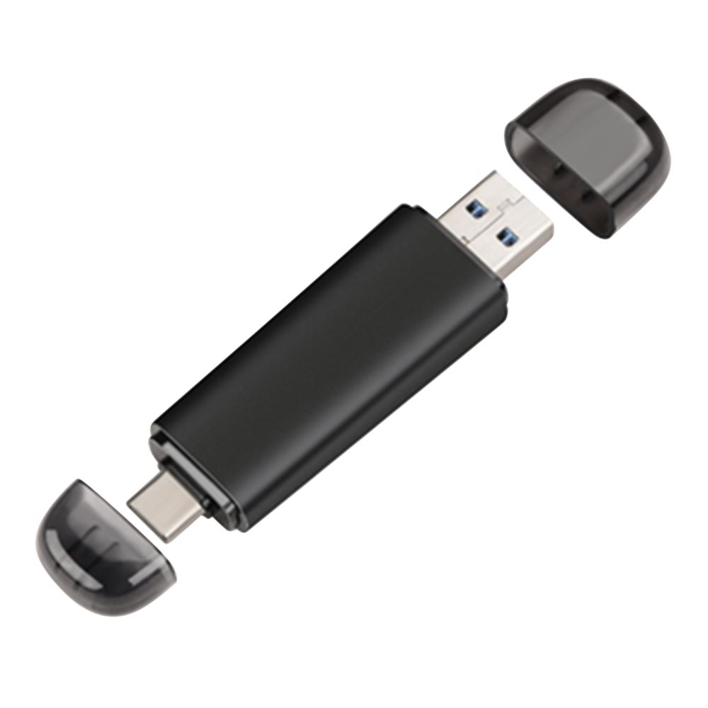 Inland USB Type-C/A to SD/Micro SD Card Reader