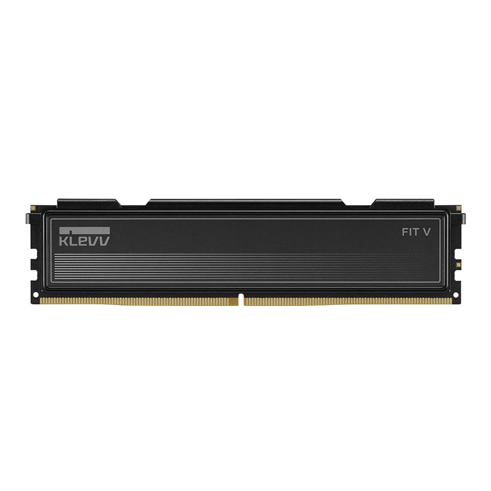 KLEVV FIT V 32GB (2 x 16GB) DDR5-6000 PC5-48000 CL30 Dual Channel Desktop Memory Kit 5AGU880-60A300L - Jet Black