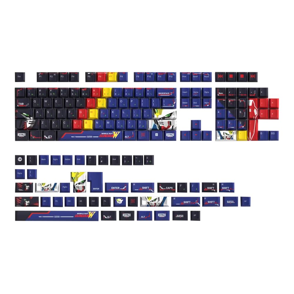 HYTE x Mobile Suit Gundam Wing Official Keycap Set