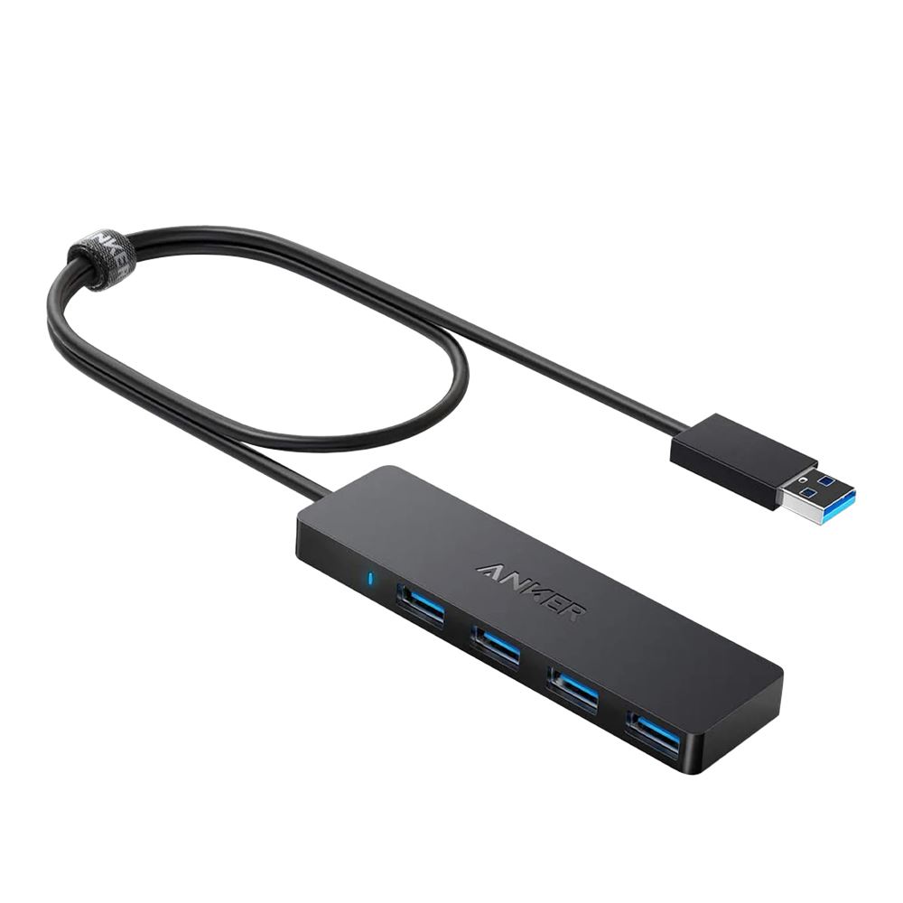 Anker 4-Port Ultra Slim USB 3.0 Data Hub - 2 feet