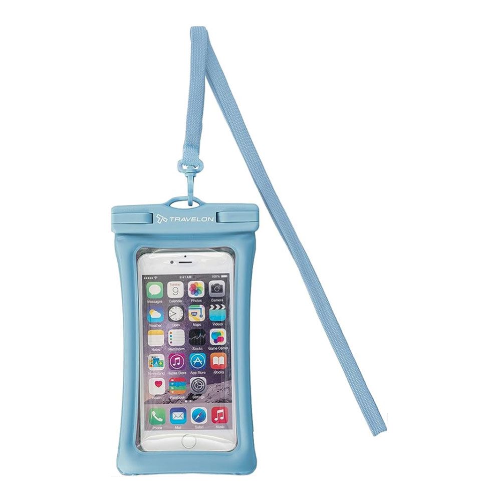 Travelon itFLOATS Waterproof Phone/Accessory Pouch - Blue