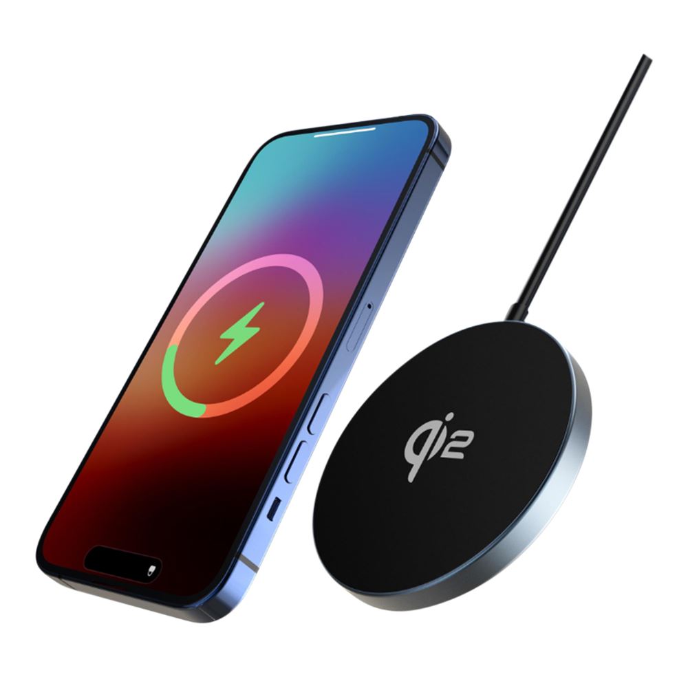 15W Magnetic Wireless Qi2 Charger