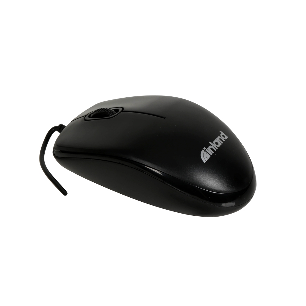 Inland USB Optical Mouse - Black