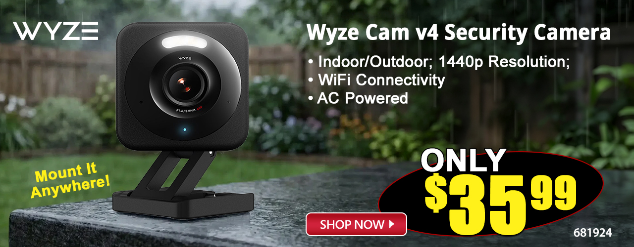 Wyze Cam v4 Security Camera - Shop Now