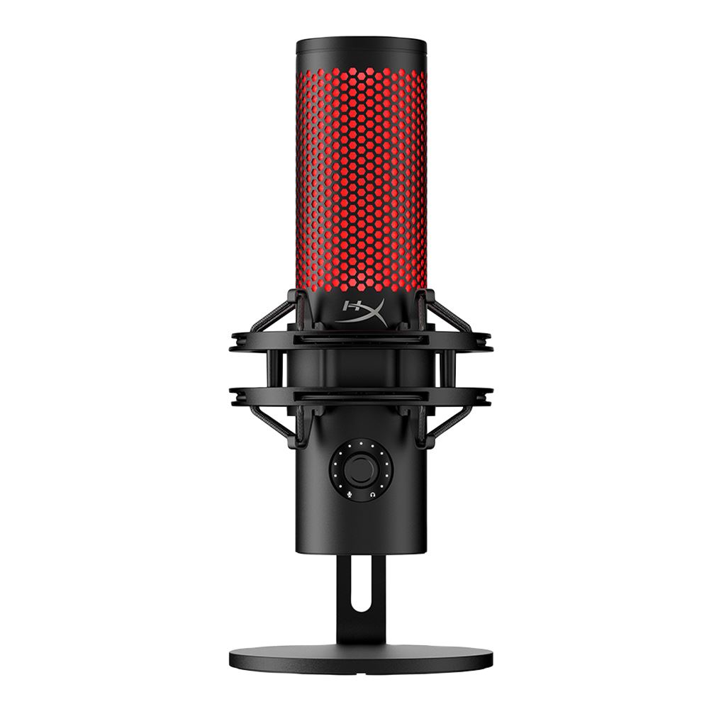 HyperX QuadCast 2 Wired Multi-Pattern USB Condenser Microphone - Black