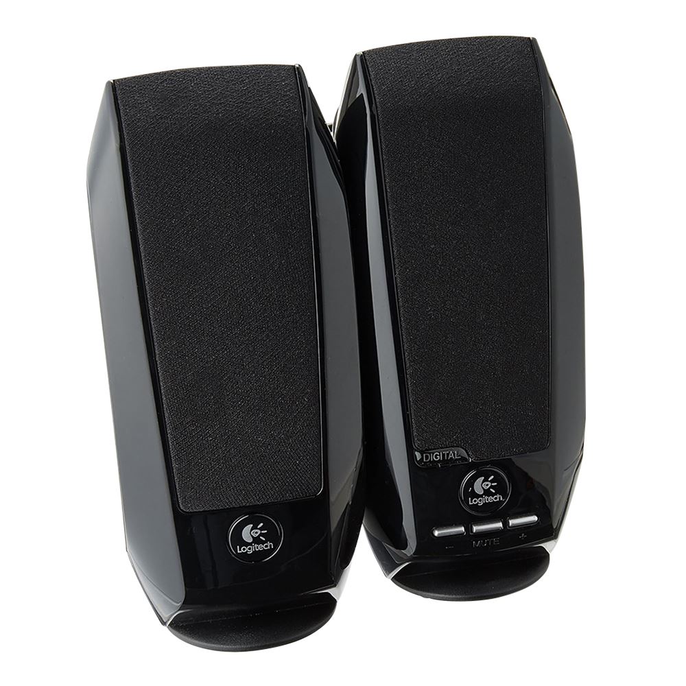 Logitech S150 USB Stereo Computer Speakers - Black