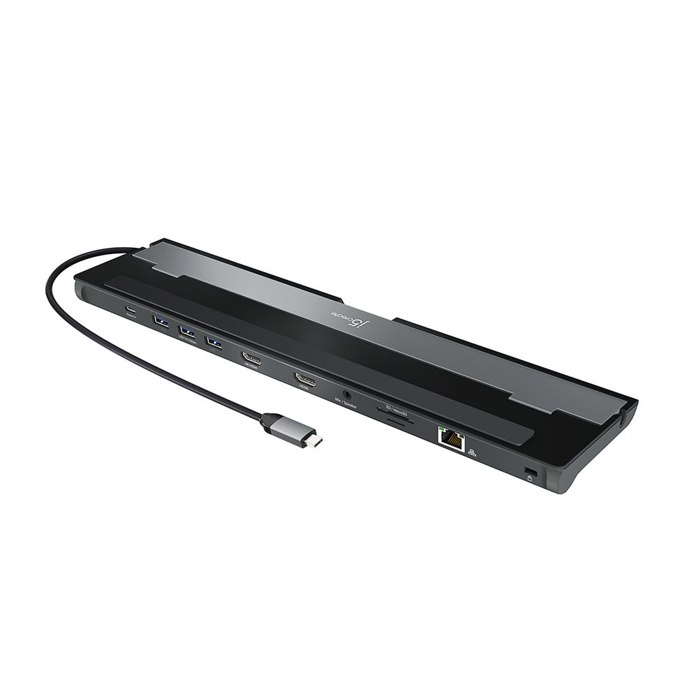 j5create USB Type-C Dual HDMI Docking Station (10-in-1)